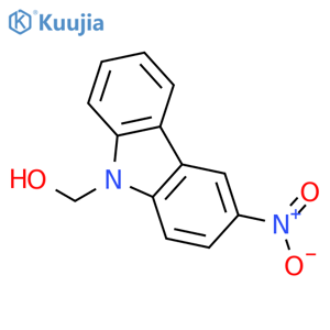 9H-Carbazole-9-methanol, 3-nitro- structure