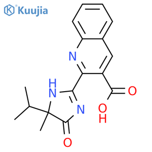 Imazaquin structure