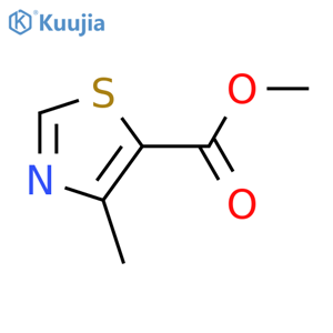 Methyl 4-methylthiazole-5-carboxylate structure