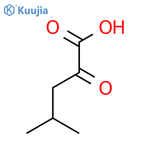 4-Methyl-2-oxovaleric Acid structure