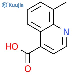 8-Methylquinoline-4-carboxylic acid structure