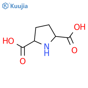 (2S,5S)-2,5-Pyrrolidinedicarboxylicacid structure