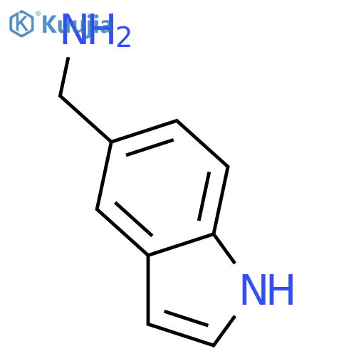 1H-indol-5-ylmethanamine structure