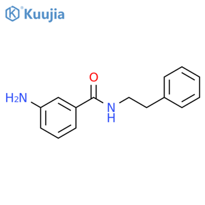 3-Amino-N-(2-phenylethyl)benzamide structure