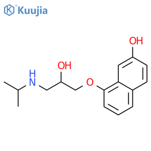 rac 7-Hydroxy Propranolol structure