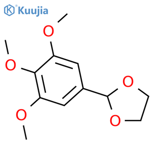 1,3-Dioxolane, 2-(3,4,5-trimethoxyphenyl)- structure