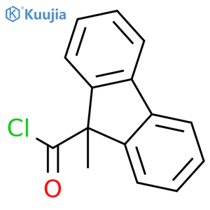 9-Methylfluorene-9-carbonyl Chloride structure