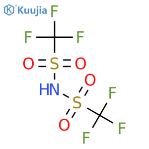 1,1,1-Trifluoro-N-((trifluoromethyl)sulfonyl)methanesulfonamide structure