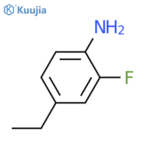 4-Ethyl-2-fluoroaniline structure