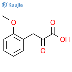 2-Methoxy-a-oxo-benzenepropanoic Acid structure