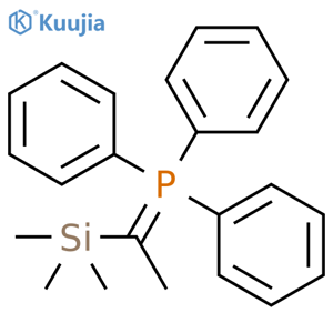 Phosphorane, triphenyl[1-(trimethylsilyl)ethylidene]- structure