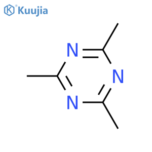 2,4,6-trimethyl-1,3,5-triazine structure