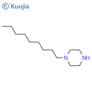 1-nonylpiperazine structure