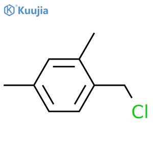 1-(chloromethyl)-2,4-dimethylbenzene structure