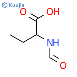 2-(Formylamino)butanoic acid structure