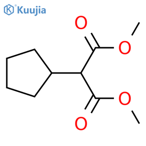 Dimethyl cyclopentylmalonate structure