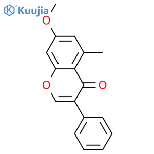 5-Methyl-7-methoxyisoflavone structure