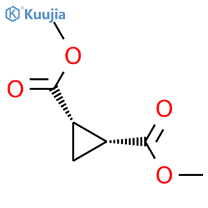 dimethyl cis-cyclopropane-1,2-dicarboxylate structure