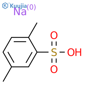 Benzenesulfonic acid,2,5-dimethyl-, sodium salt (1:1) structure