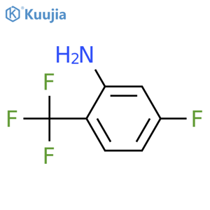 5-Fluoro-2-(trifluoromethyl)aniline structure