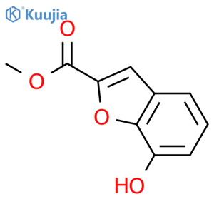 Methyl 7-hydroxybenzofuran-2-carboxylate structure