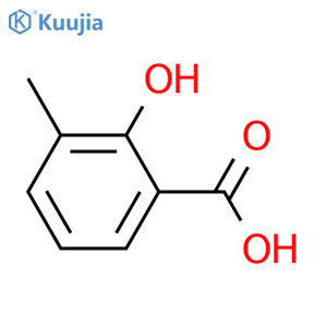 3-Methylsalicylic acid structure