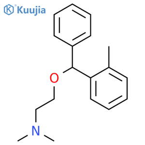 Ethanamine,N,N-dimethyl-2-[(2-methylphenyl)phenylmethoxy]- structure