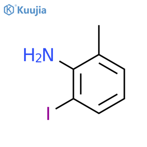 2-IODO-6-METHYLANILINE structure