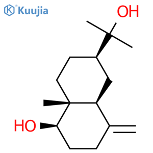 1β-Hydroxy-β-eudesmol structure