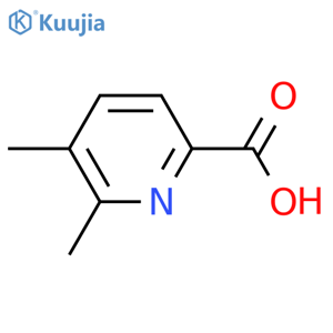 5,6-dimethylpyridine-2-carboxylic acid structure