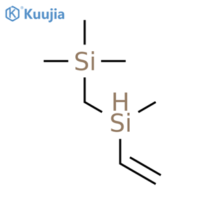 SILANE, [(ETHENYLMETHYLSILYL)METHYL]TRIMETHYL- structure