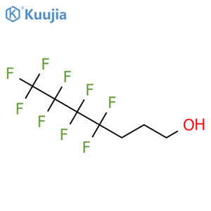 4,4,5,5,6,6,7,7,7-Nonafluoroheptan-1-ol structure