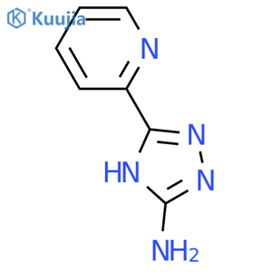 5-(Pyridin-2-yl)-4H-1,2,4-triazol-3-amine structure