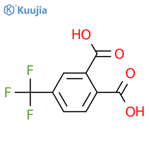 4-(Trifluoromethyl)phthalic acid structure