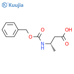 (S)-3-(Cbz-amino)butanoic Acid structure