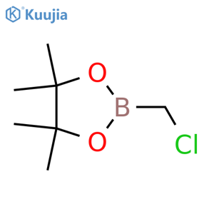 2-(Chloromethyl)-4,4,5,5-tetramethyl-1,3,2-dioxaborolane structure