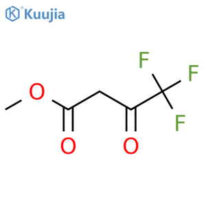 Methyl 4,4,4-trifluoroacetoacetate structure