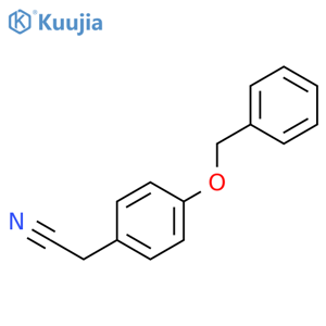 4-Benzyloxyphenylacetonitrile structure