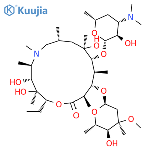 Azithromycin structure