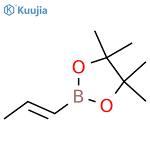 (E)-1-Propenylboronic Pinacol Ester structure