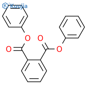 Diphenyl phthalate structure