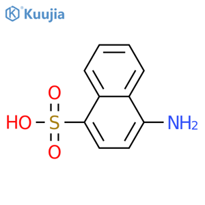 4-Amino-1-naphthalenesulfonic Acid structure