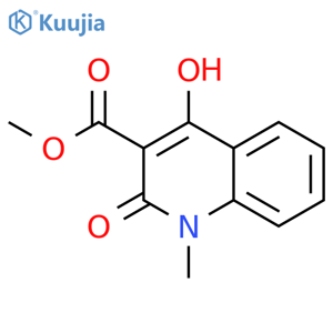 Methyl 4-hydroxy-1-methyl-2-oxo-1,2-dihydroquinoline-3-carboxylate structure