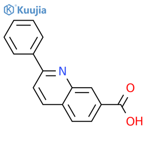 2-Phenylquinoline-7-carboxylic acid structure