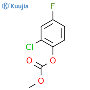 Carbonic acid, 2-chloro-4-fluorophenyl methyl ester structure