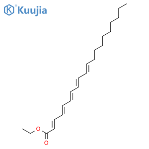 EICOSAPENTAENOIC ACID ETHYL ESTER structure