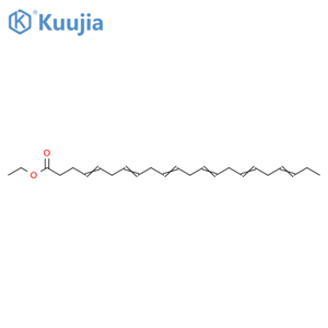 Ethyl docosa-4,7,10,13,16,19-hexaenoate structure