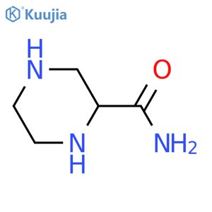 Piperazine-2-carboxamide structure