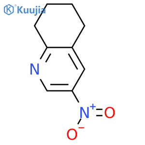 3-nitro-5,6,7,8-tetrahydroquinoline structure