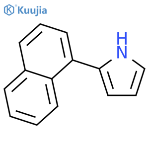 2-NAPHTHALEN-1-YL-1H-PYRROLE structure